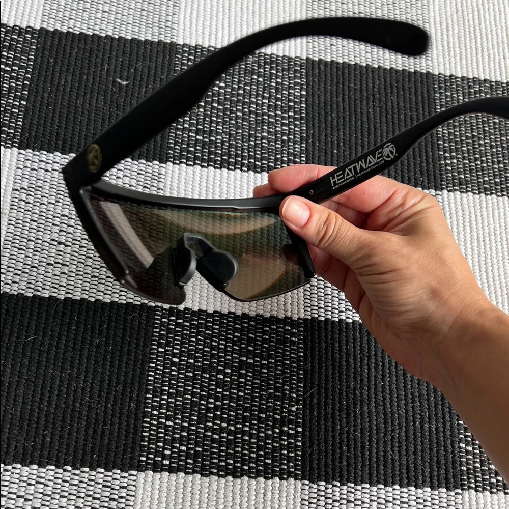 Mirrored Sunglasses - Red and Yellow